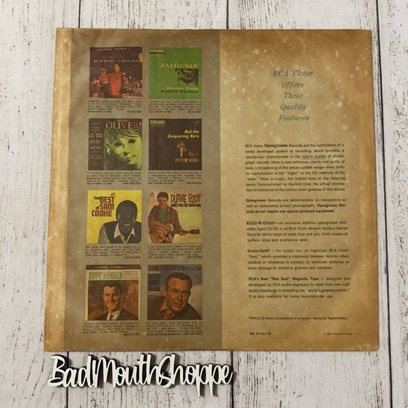 JIMMIE RODGERS Vintage Vinyl Record Folk Album - Picture 9 of 14